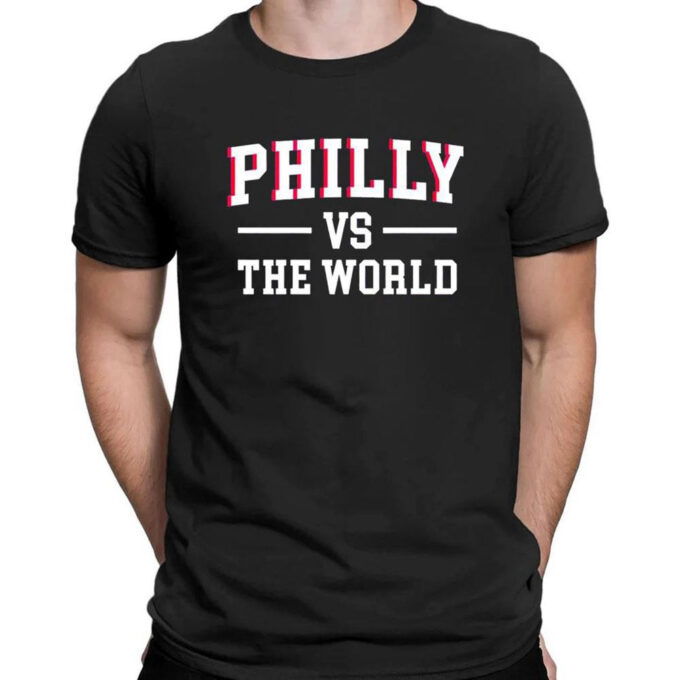 Philly Vs The World Basketball T-shirt For Men Women