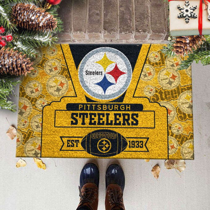 Pittsburgh Steelers  Doormat, Best Gift For Home Decor