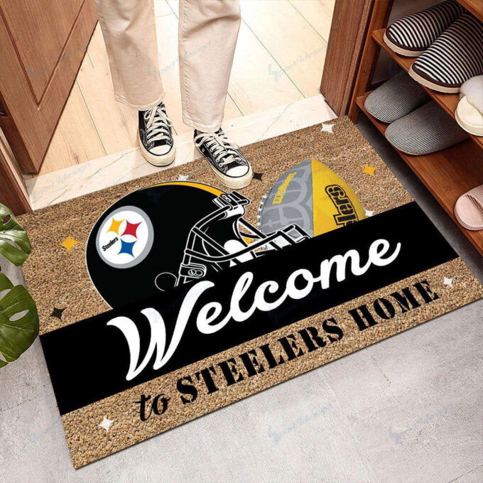 Pittsburgh Steelers Doormat, Gift For Home Decor