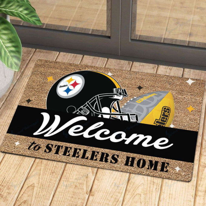 Pittsburgh Steelers Doormat, Gift For Home Decor