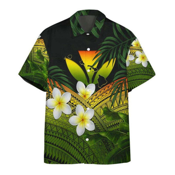 Plumeria Native Custom Hawaiian Shirt, Gift For Men And Women