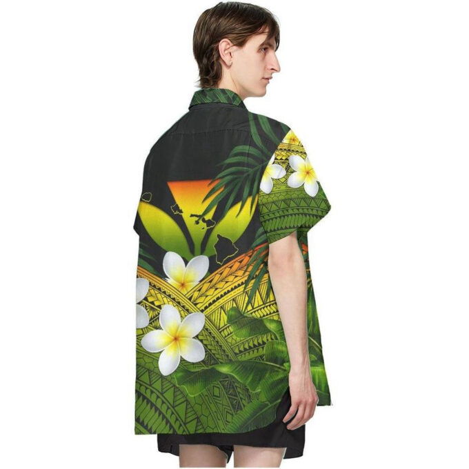 Plumeria Native Custom Hawaiian Shirt, Gift For Men And Women