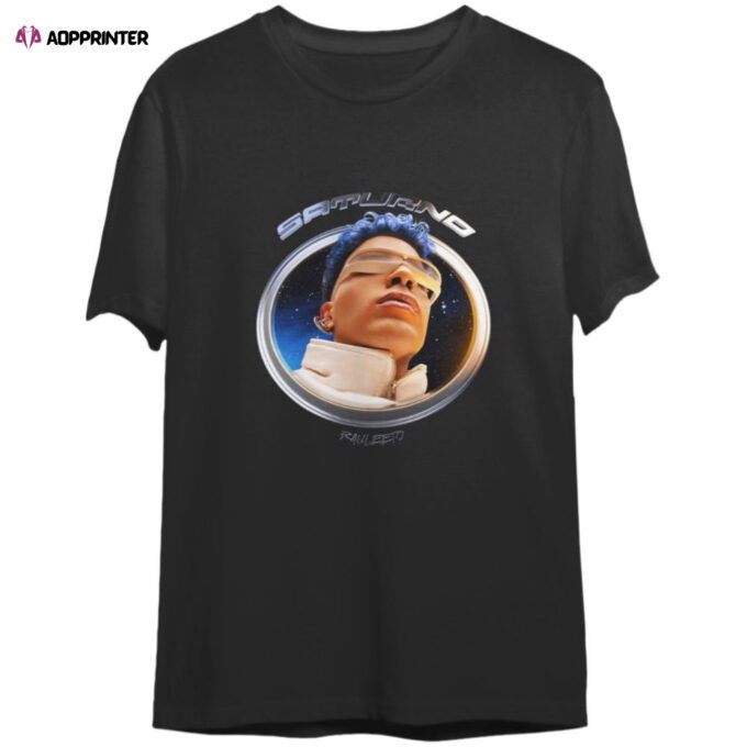Rauw Alejandro World Tour 2023 T-Shirt, Rauw Alejandro Saturno Tour 2023 Tee