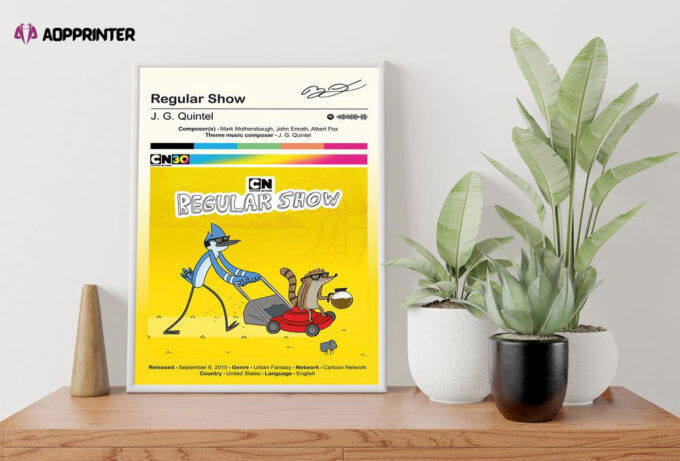 Regular Show By Triposter, Regular Show Poster, Best Gift For Home Decoration
