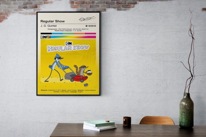 Regular Show By Triposter, Regular Show Poster, Best Gift For Home Decoration