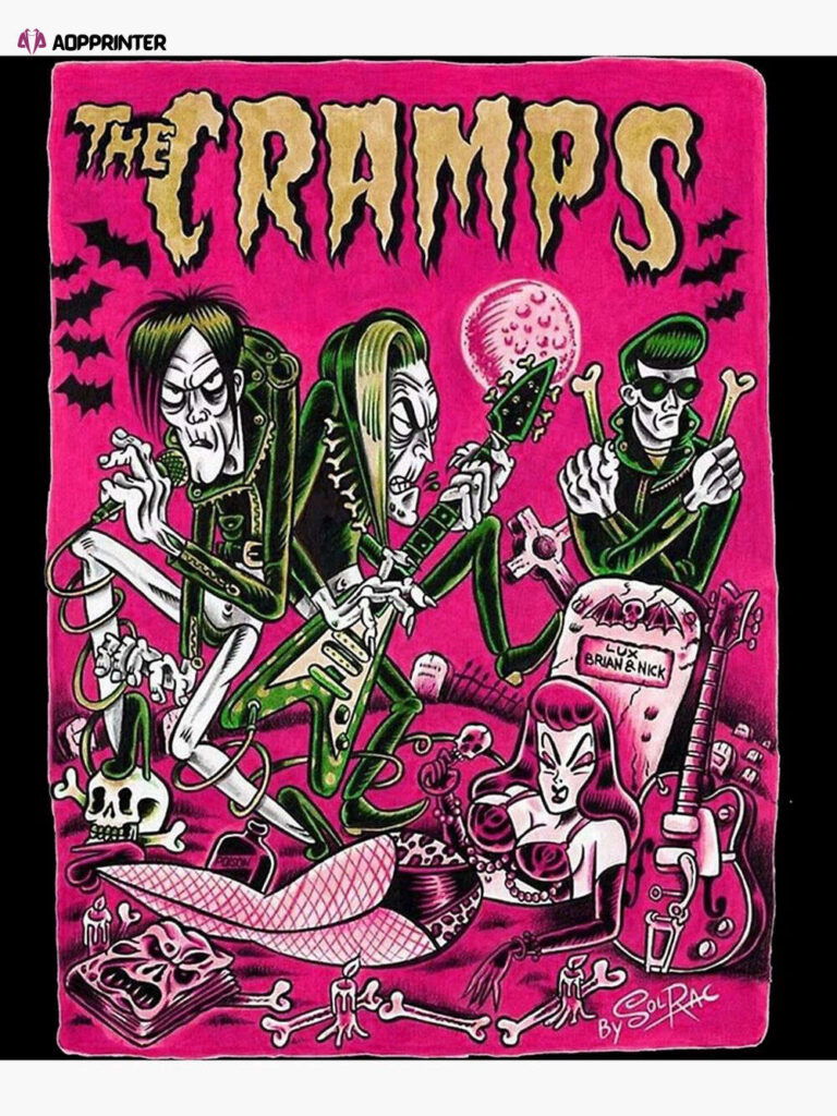 Rock Retro vintage The Cramps American rock band Premium Matte Vertical Poster Rock Retro vintage The Cramps American rock band Premium Matte Vertical Poster