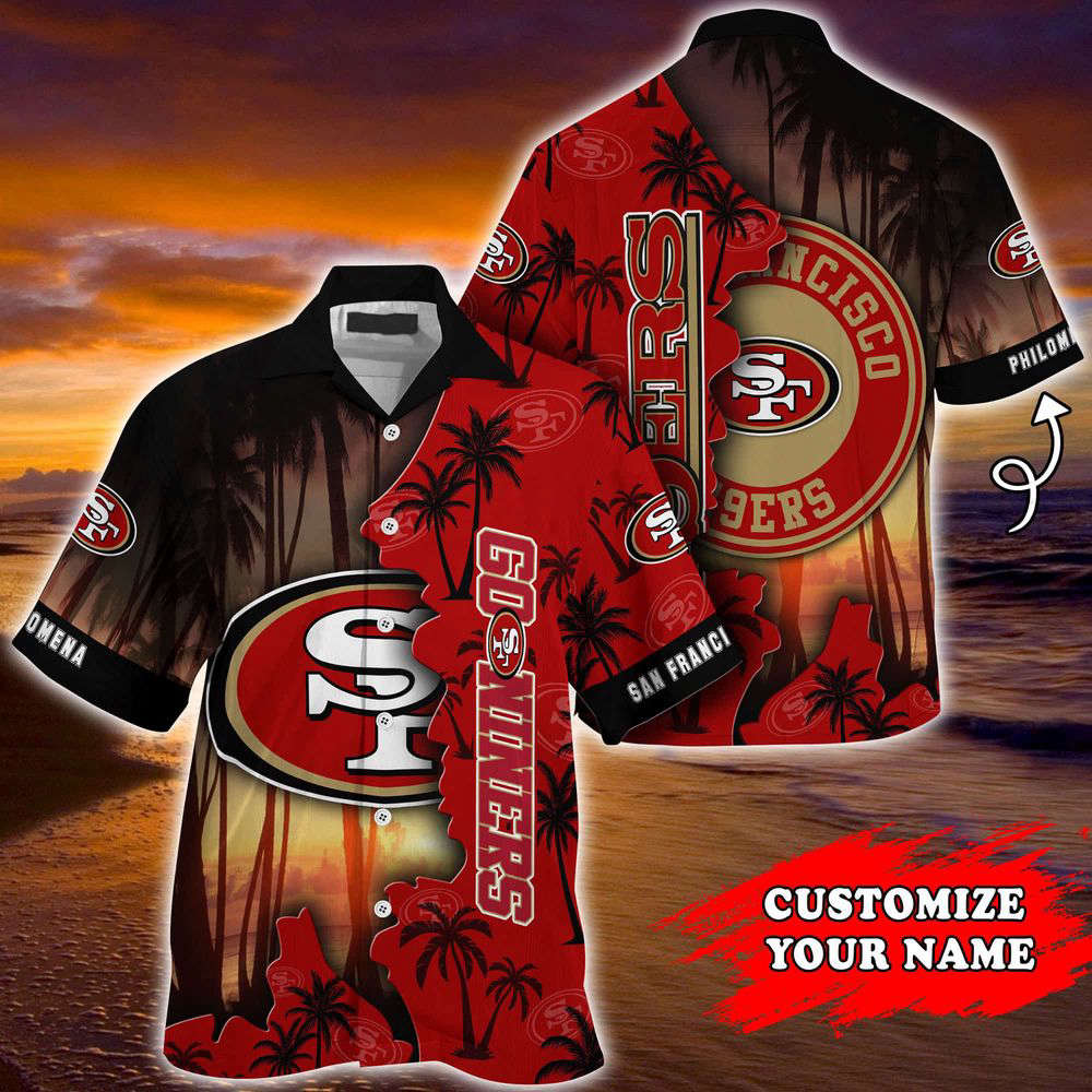 San Francisco 49ers NFL-Customized Summer Hawaii Shirt For Sports Enthusiasts San Francisco 49ers NFL-Customized Summer Hawaii Shirt For Sports Enthusiasts