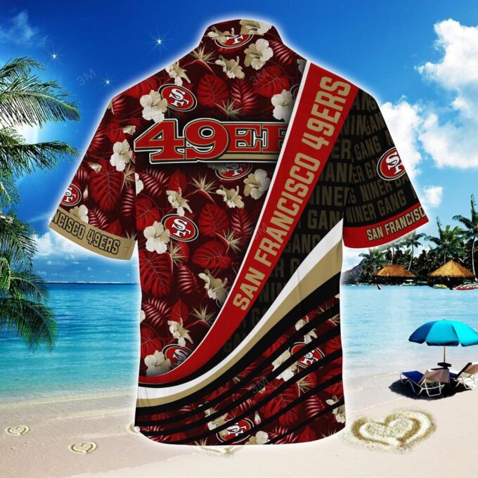 San Francisco 49ers NFL-Summer Hawaii Shirt With Tropical Flower Pattern For Men Women