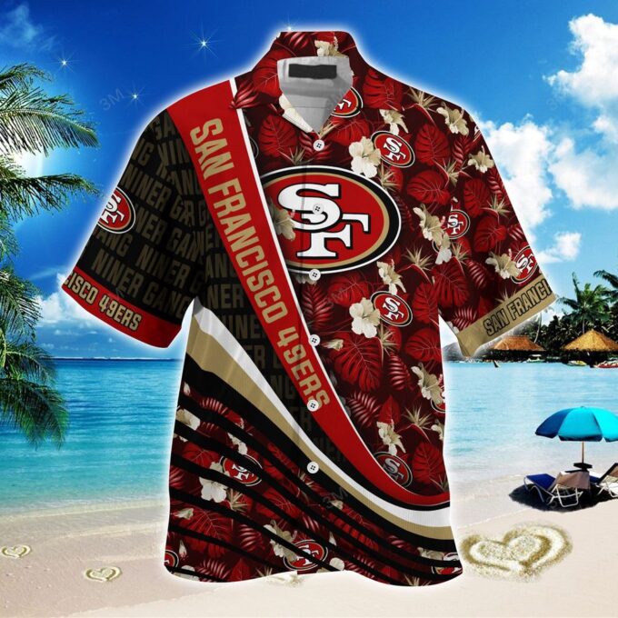 San Francisco 49ers NFL-Summer Hawaii Shirt With Tropical Flower Pattern For Men Women