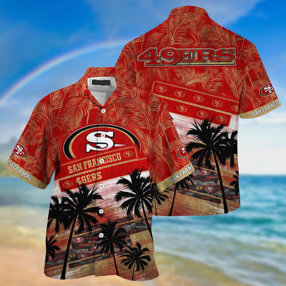 San Francisco 49ers NFL-Trending Summer Hawaii Shirt For Sports Fans San Francisco 49ers NFL-Trending Summer Hawaii Shirt For Sports Fans