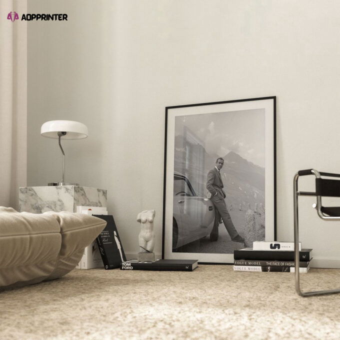 Sean Connery, James Bond Poster, Best Gift For Home Decorations