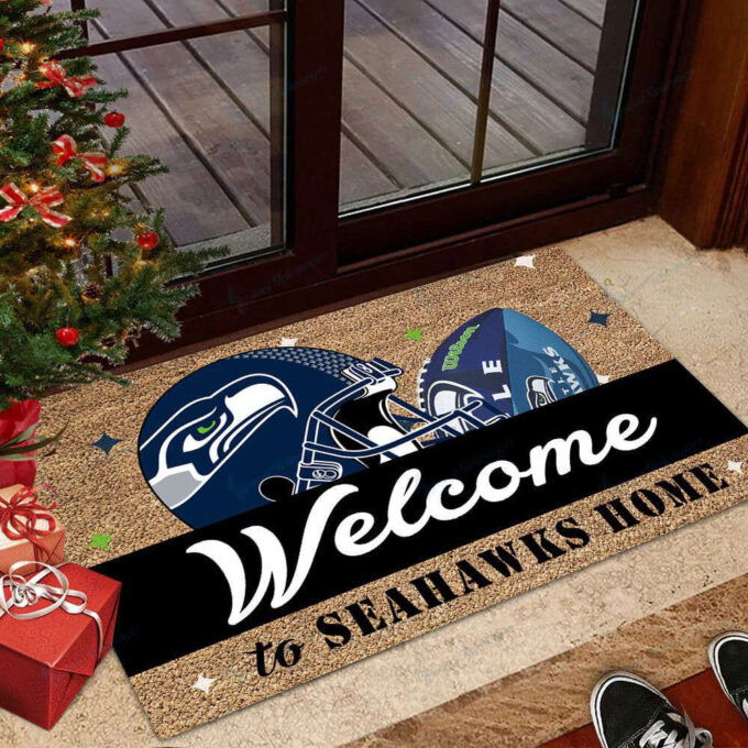 Seattle Seahawks Doormat, Gift For Home Decor