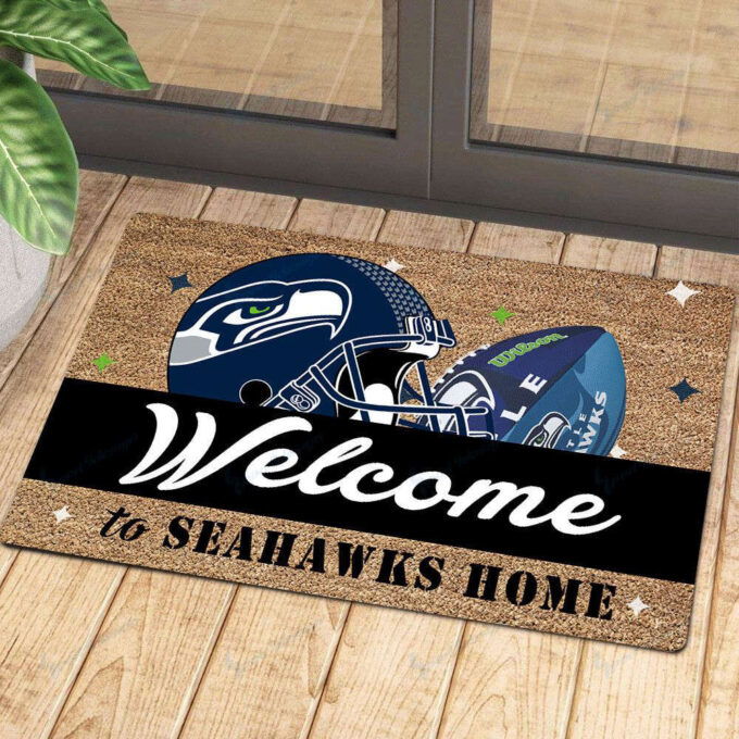 Seattle Seahawks Doormat, Gift For Home Decor