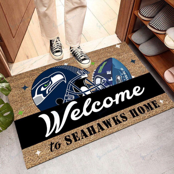 Seattle Seahawks Doormat, Gift For Home Decor