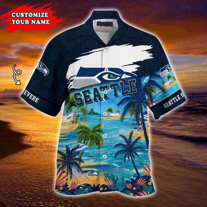Seattle Seahawks NFL-Customized Summer Hawaii Shirt For Sports Fans