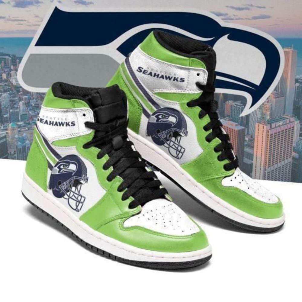 Seattle Seahawks Nfl Football Air Jordan Sneakers Team Custom Design Shoes Sport Eachstep For Men Women Seattle Seahawks Nfl Football Air Jordan Sneakers Team Custom Design Shoes Sport Eachstep For Men Women