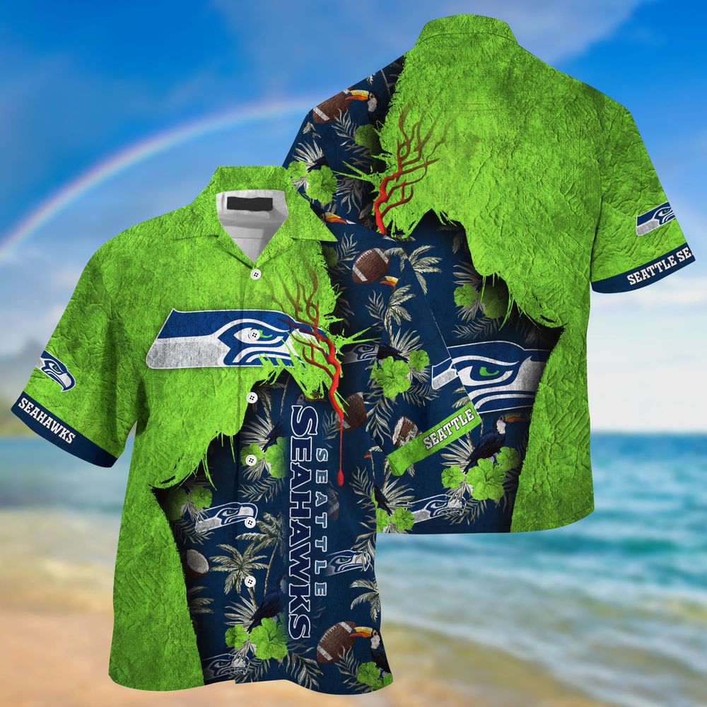 Seattle Seahawks NFL-God Hawaii Shirt New Gift For Summer Seattle Seahawks NFL-God Hawaii Shirt New Gift For Summer