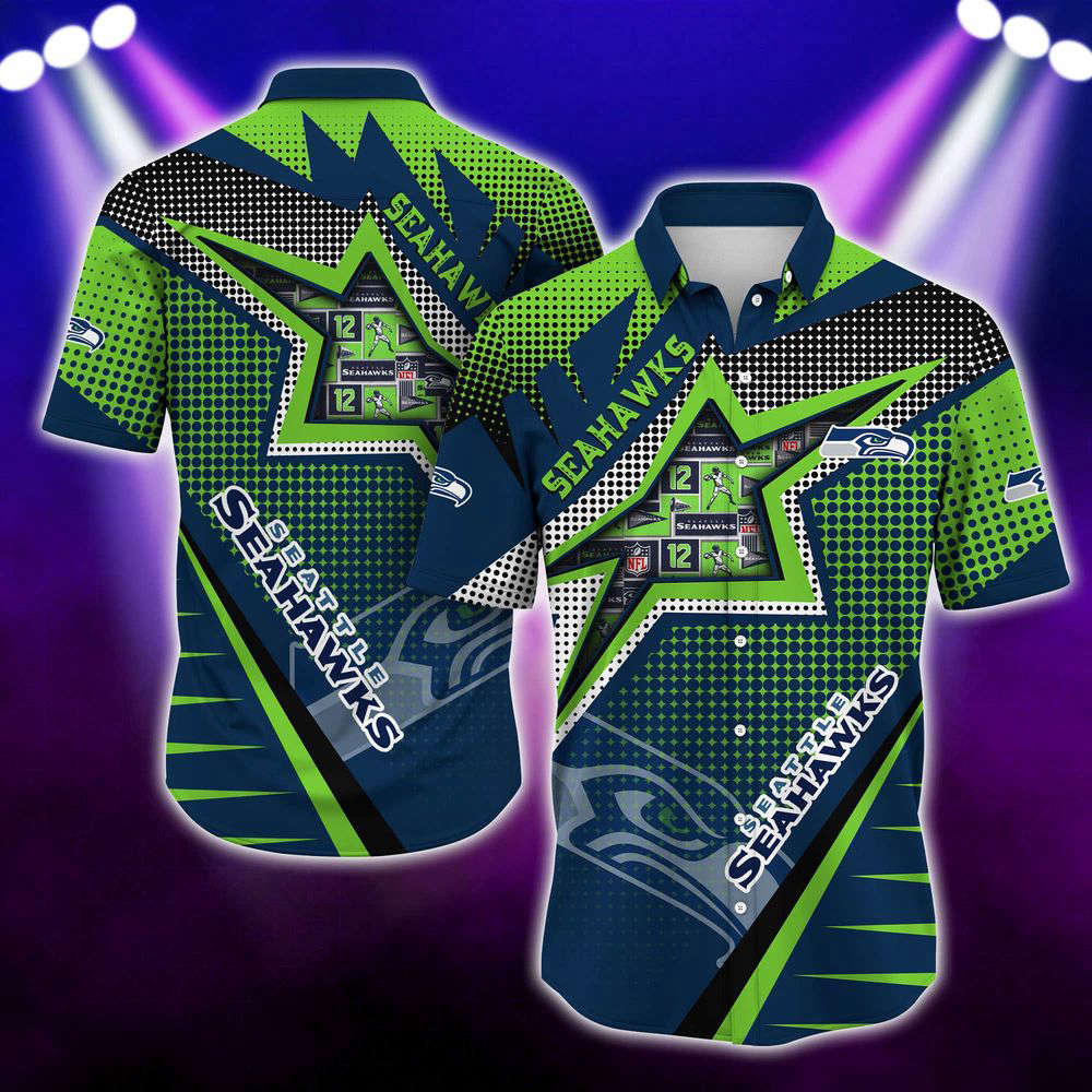 Seattle Seahawks NFL-Hawaii Shirt New Gift For Summer Seattle Seahawks NFL-Hawaii Shirt New Gift For Summer