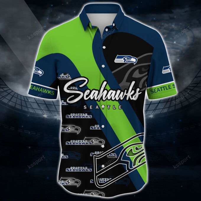 Seattle Seahawks NFL-Hawaii Shirt New Trending Summer  For Men Women