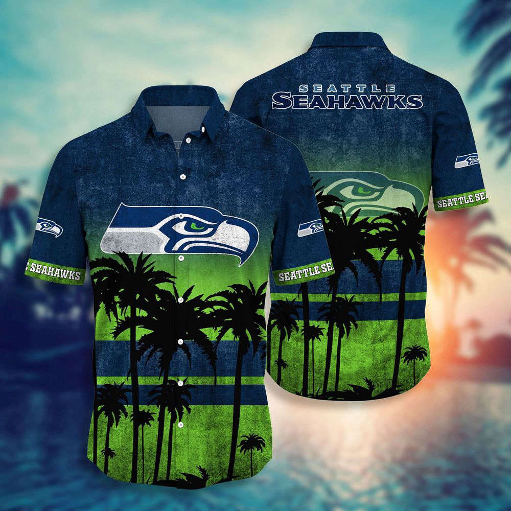 Seattle Seahawks NFL-Hawaii Shirt Short Style Hot Trending Summer For Men And Women Seattle Seahawks NFL-Hawaii Shirt Short Style Hot Trending Summer For Men And Women