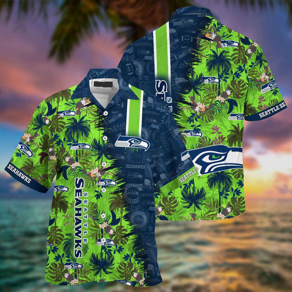 Seattle Seahawks NFL-Summer Hawaii Shirt And Shorts For Your Loved Ones Seattle Seahawks NFL-Summer Hawaii Shirt And Shorts For Your Loved Ones