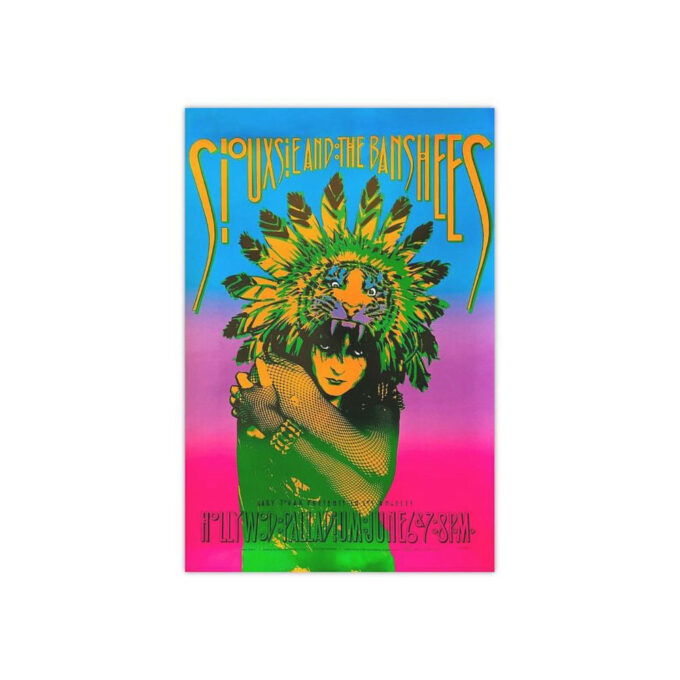 Siouxsie and the Banshees Poster, Best Gift For Home Decorations