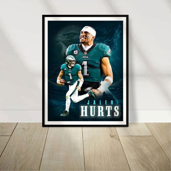Sport Design – Jalen Hurts Poster – Philadelphia Poster – For Decoration