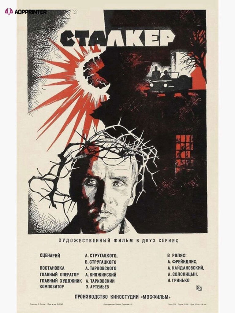 Stalker 1979 poster Premium Matte Vertical Poster, Best Gift For Home Decorations Stalker 1979 poster Premium Matte Vertical Poster, Best Gift For Home Decorations