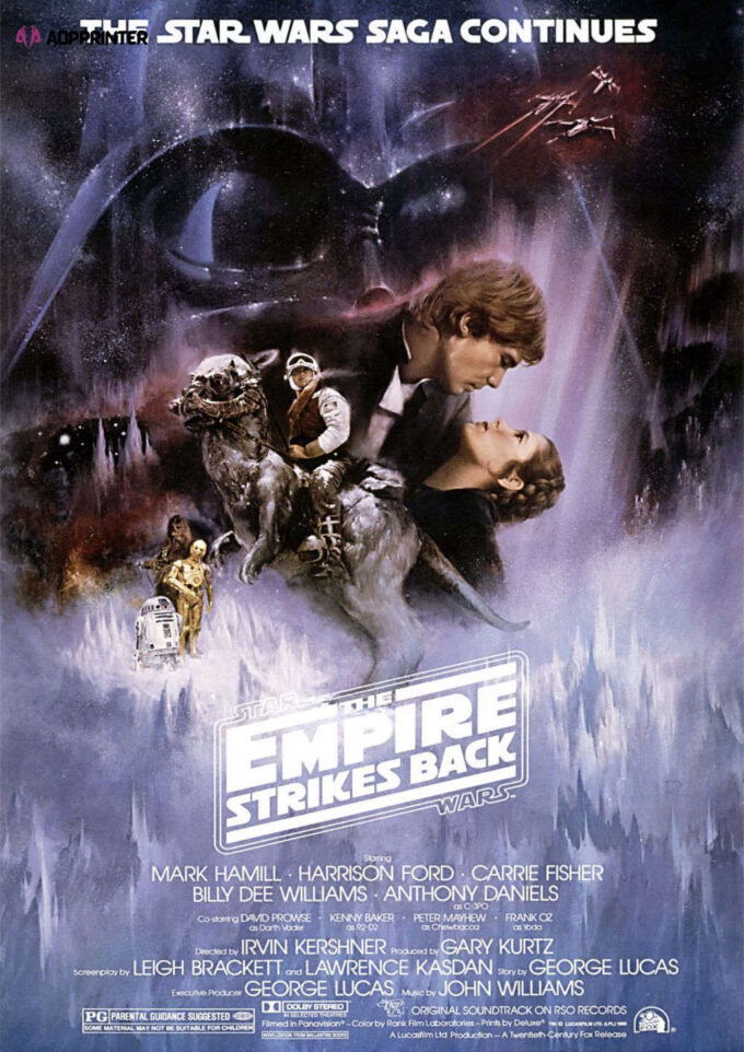 Star Wars Episode V The Empire Strikes Back Movie Poster – Gift For Home Decoration
