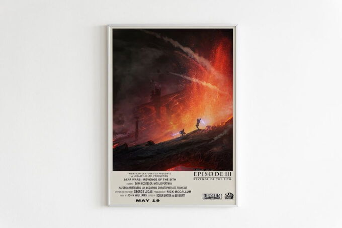 Star Wars Revenge of the Sith Poster – Gift For Home Decoration