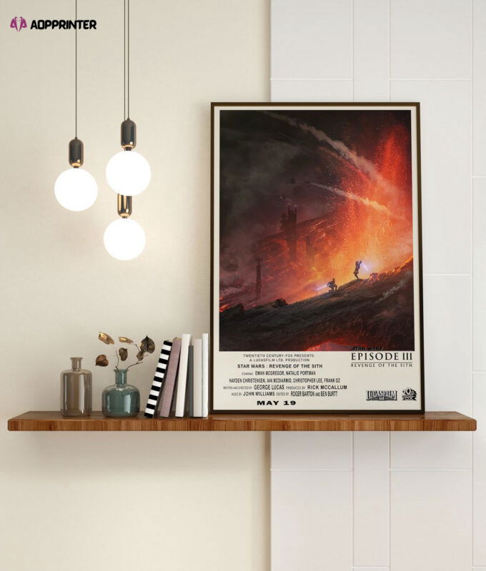 Star Wars Revenge of the Sith Poster – Gift For Home Decoration