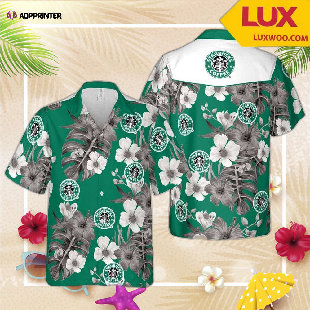 Starbucks Coffee Hawaiian Shirt, Gift For Men And Women Starbucks Coffee Hawaiian Shirt, Gift For Men And Women