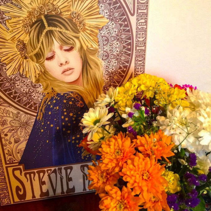 Stevie Nicks Poster – Gift For Home Decoration Art Mucha Art