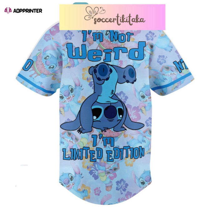 Stitch Jersey Shirt, Custom Stitch Baseball Jersey