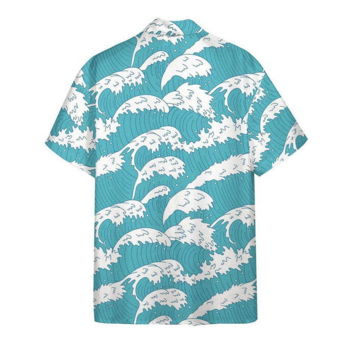 Surfing Kangaroo Custom Hawaiian Shirt, Gift For Men And Women