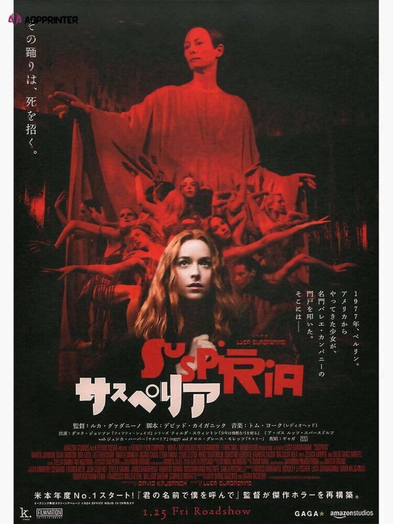 Suspiria Japanese Release Premium Matte Vertical Poster, For Home Decorations Suspiria Japanese Release Premium Matte Vertical Poster, For Home Decorations