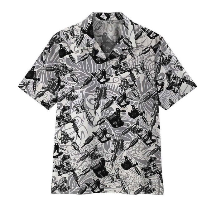 Tattoo Machine Custom Hawaiian Shirt, Gift For Men And Women