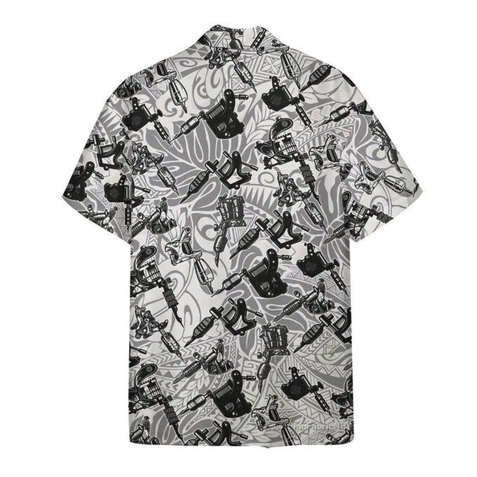 Tattoo Machine Custom Hawaiian Shirt, Gift For Men And Women