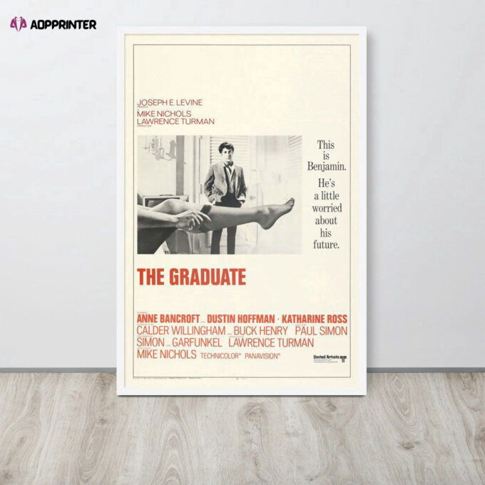 The Graduate (1967) Vintage Movie Poster – Gift For Home Decoration