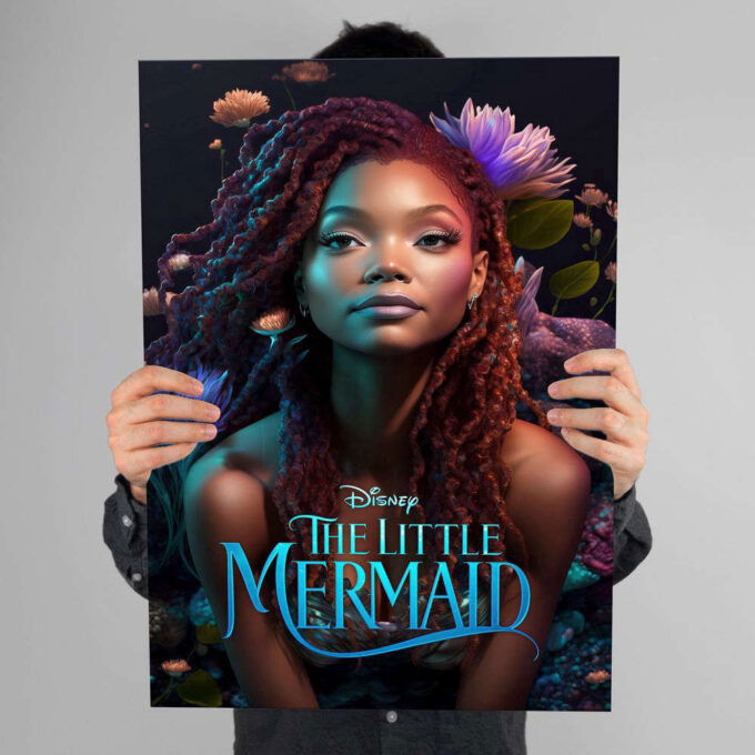 The Little Mermaid 2023 Movie Poster Ariel – Gift For Home Decoration