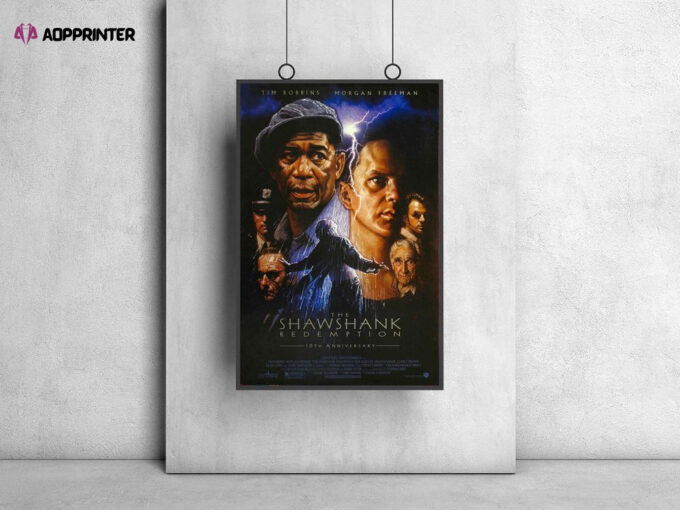 The Shawshank Redemption Movie Poster, Best Gift For Home Decorations