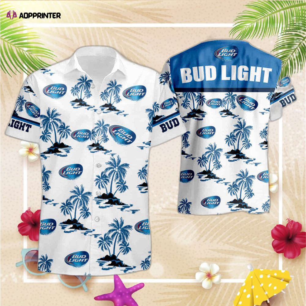 Tlmus-busch Light Bud Light Hawaiian Aloha Shirts 23V Summer Shirt For Men Women Tlmus-busch Light Bud Light Hawaiian Aloha Shirts 23V Summer Shirt For Men Women