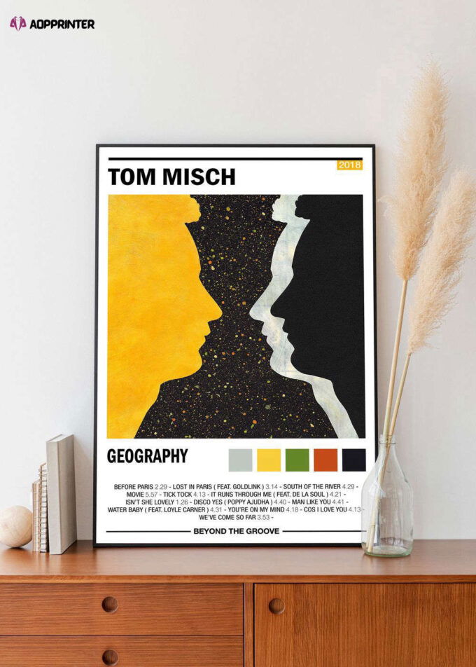 Tom Misch – Geography – Album Poster – Gift For Home Decoration
