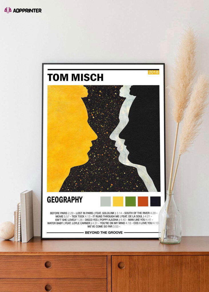 Tom Misch – Geography – Album Poster – Gift For Home Decoration Tom Misch – Geography – Album Poster – Gift For Home Decoration