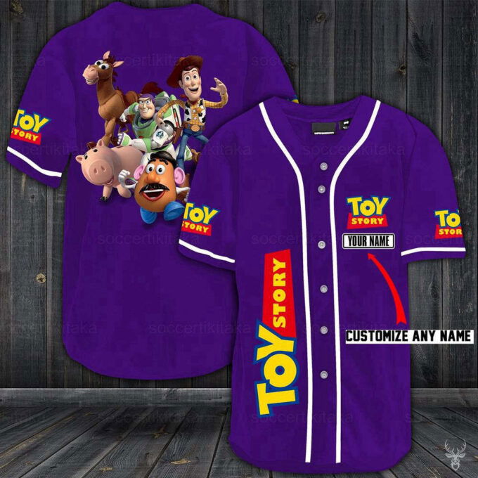 Toy Story Shirt, Toy Story Jersey Shirt, Toy Story Baseball Jersey