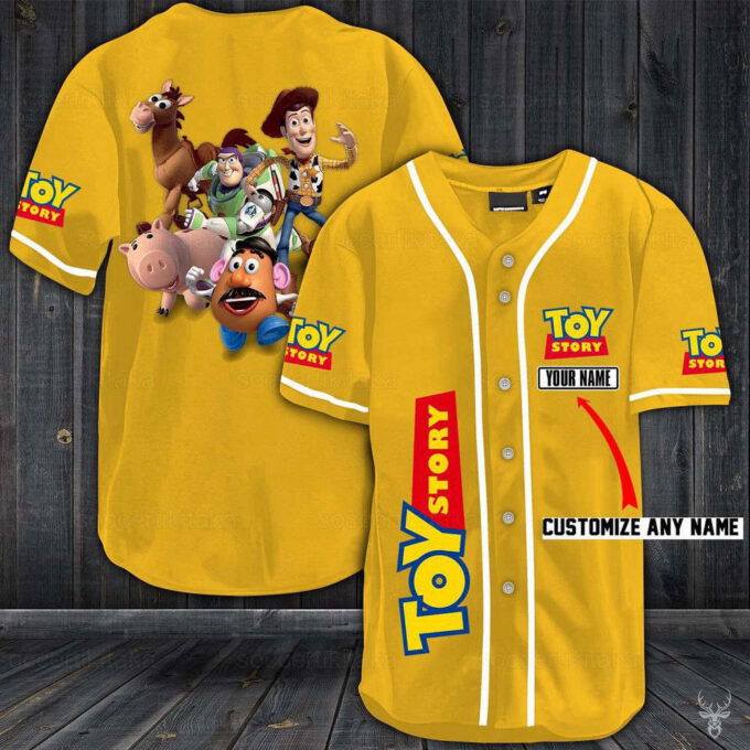 Toy Story Shirt, Toy Story Jersey Shirt, Toy Story Baseball Jersey