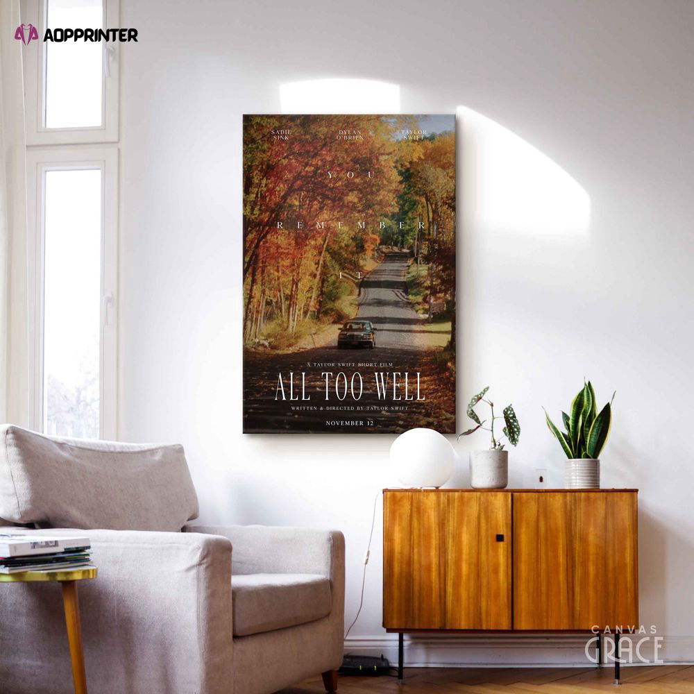 TS All Too Well Poster – Gift For Decor, Taylor Red Album, Album Cover TS All Too Well Poster – Gift For Decor, Taylor Red Album, Album Cover