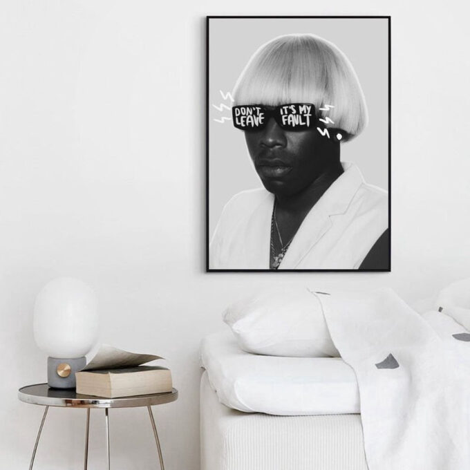 Tyler The Creator Music Painting Poster, Best Gift For Home Decorationss