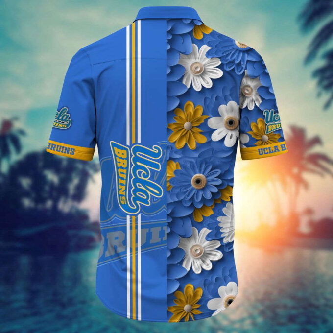 UCLA Bruins NCAA3 Flower Hawaii Shirt, Best Gift For Men Women