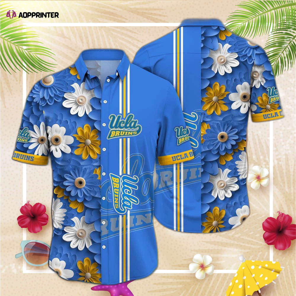 UCLA Bruins NCAA3 Flower Hawaii Shirt, Best Gift For Men Women UCLA Bruins NCAA3 Flower Hawaii Shirt, Best Gift For Men Women